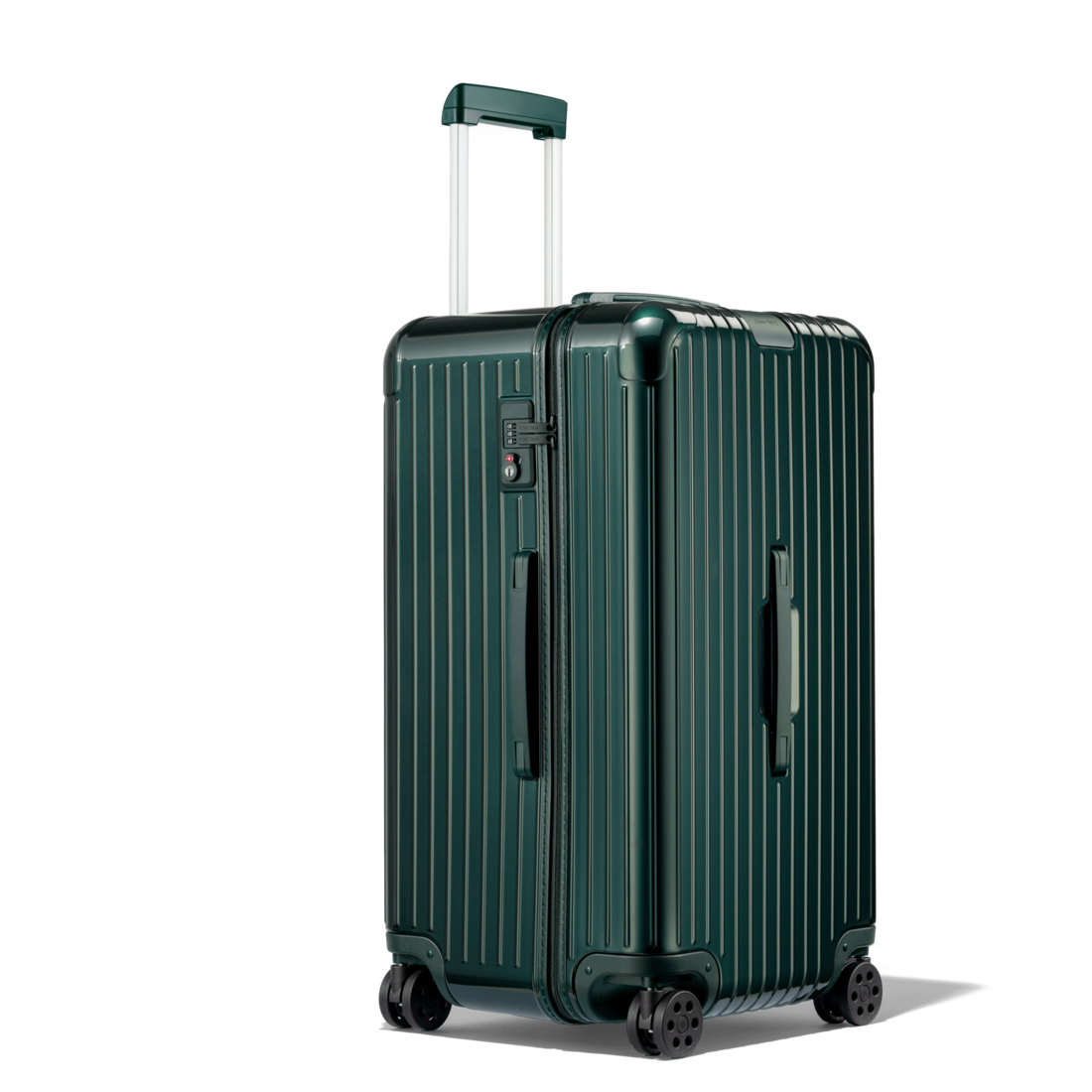 rimowa green suitcase