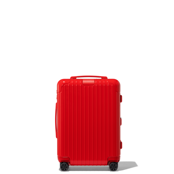 rimowa red luggage