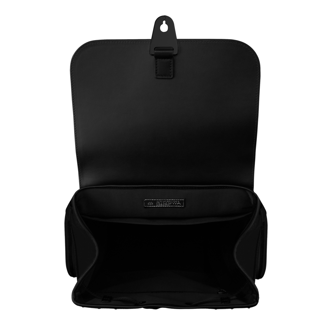 Never Still Small Flap Backpack in Canvas | All Black | RIMOWA Never Still Small Flap Backpack in Canvas | All Black | RIMOWA