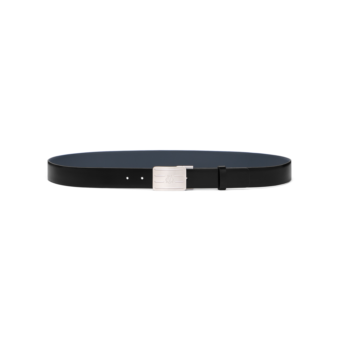 Reversible Leather Badge Belt image number 0