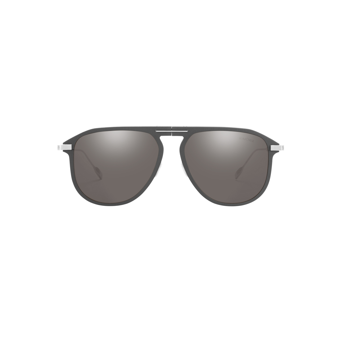 Las gafas de sol de aviador que se doblan en mercury gris  image number 0