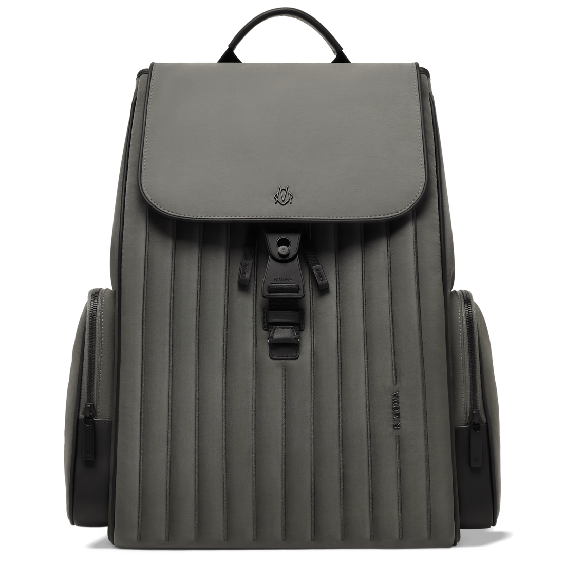 Rimowa Nylon Flap Backpack Large In Slate Grey