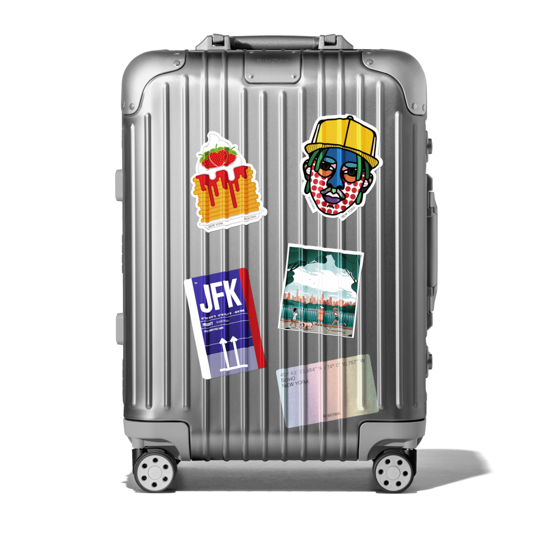 RIMOWA Stickers collection Single and City Stickers design collection