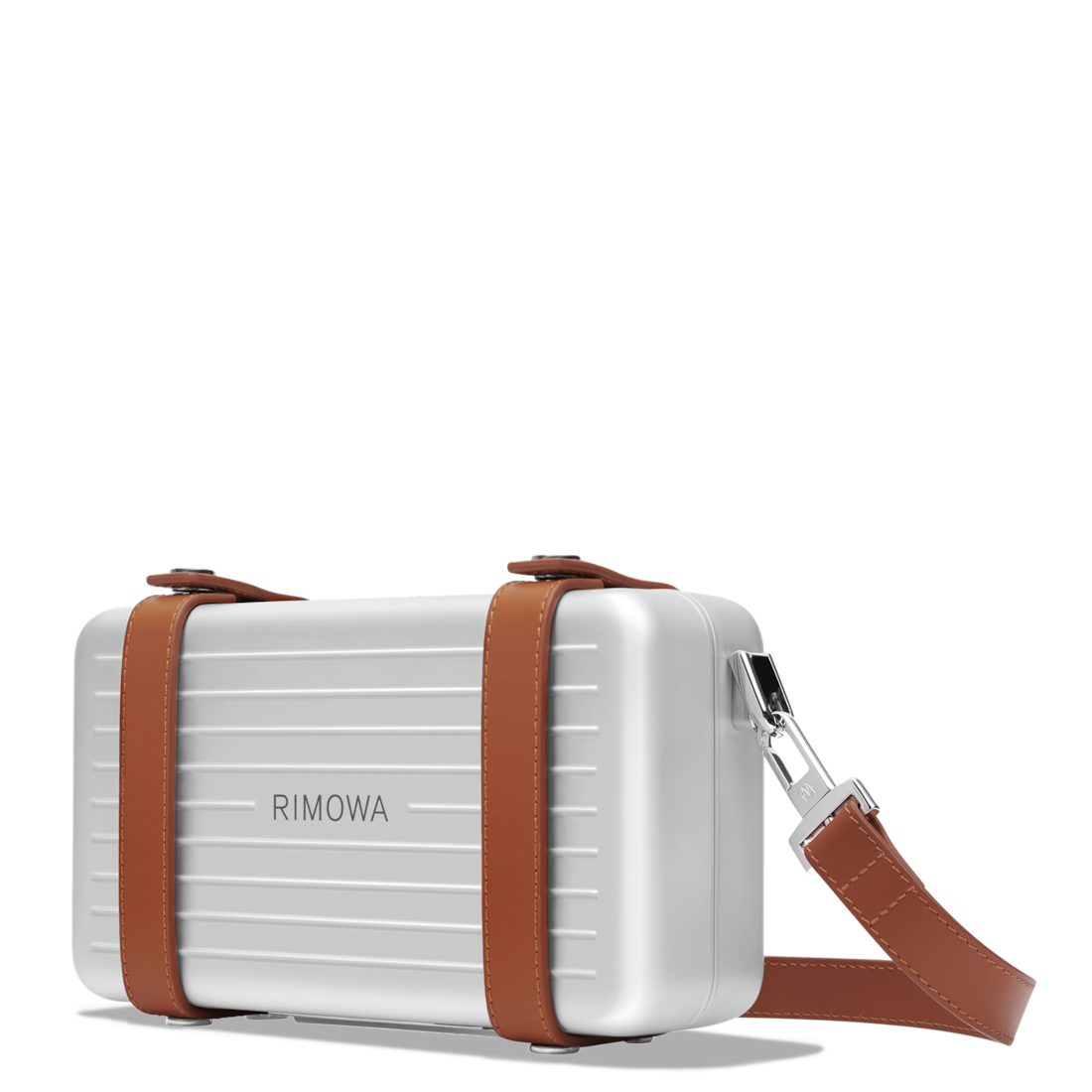 Rimowa Aluminum Cross-body Bag In Silver | ModeSens