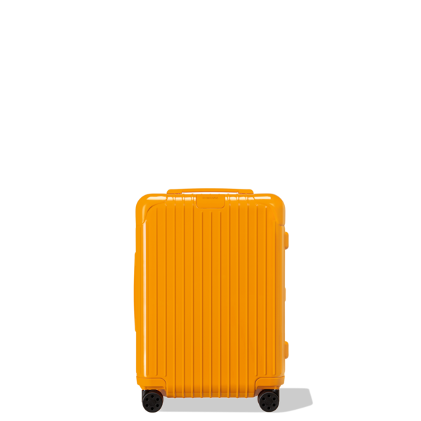 orange carry on luggage