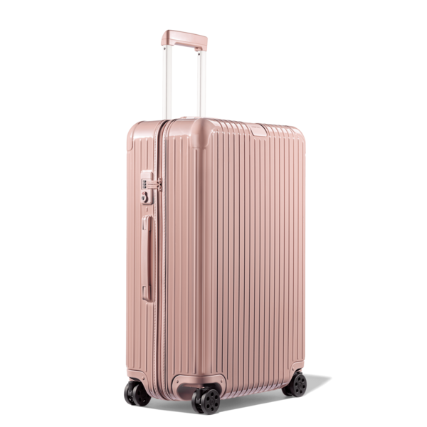 rimowa pink luggage