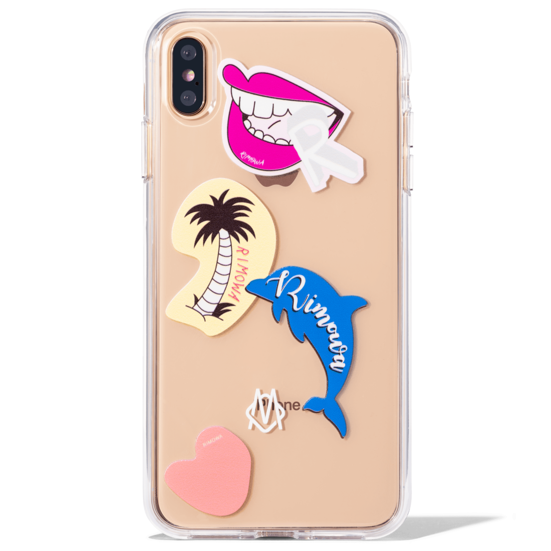 RIMOWA accessories Transparent Stickers Case for iPhone XS Max