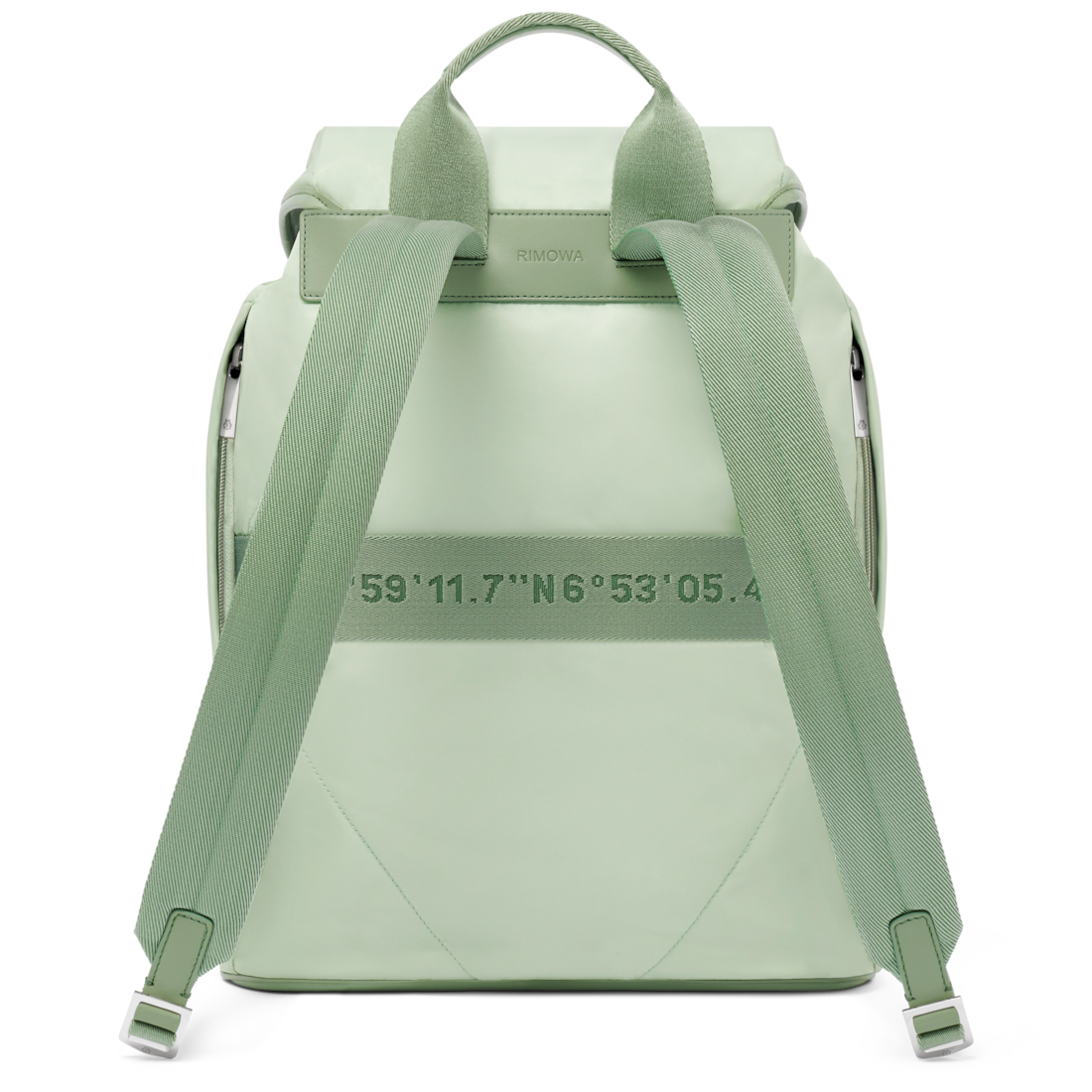 Shop Rimowa Flap Backpack Large In Mintgrün