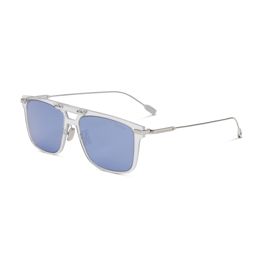Square Transparent Sunglasses image number 2