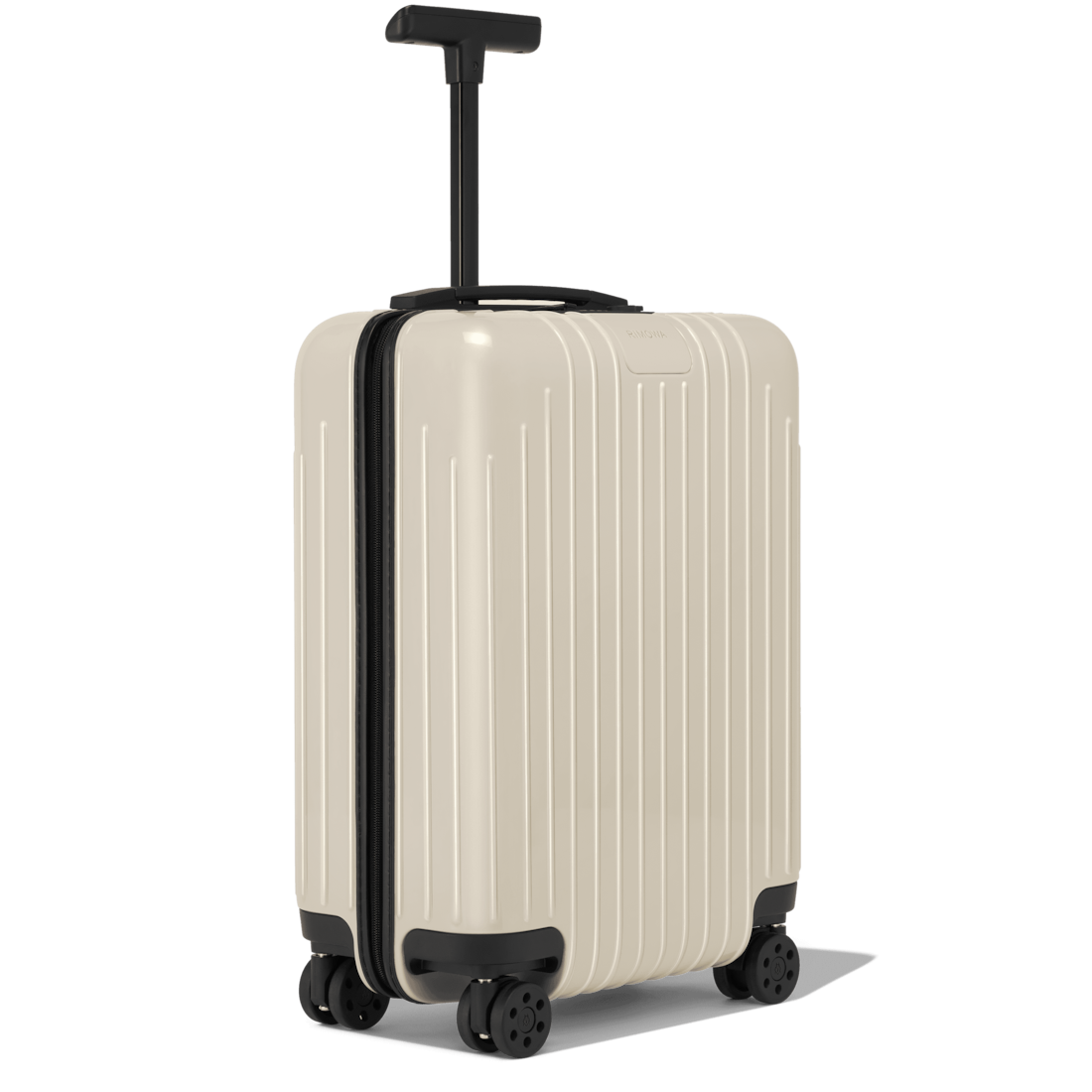 off-white bares your belongings in transparent rimowa luggage