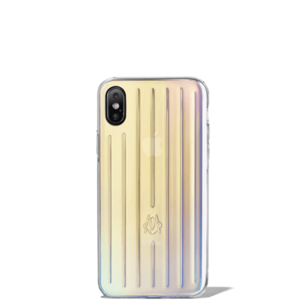 Iridescent Groove Case for iPhone XS