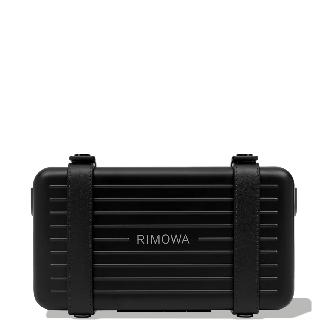 Rimowa Aluminum Cross-body Bag In Schwarz