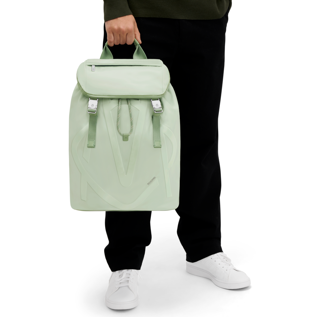 Shop Rimowa Flap Backpack Large In Mintgrün