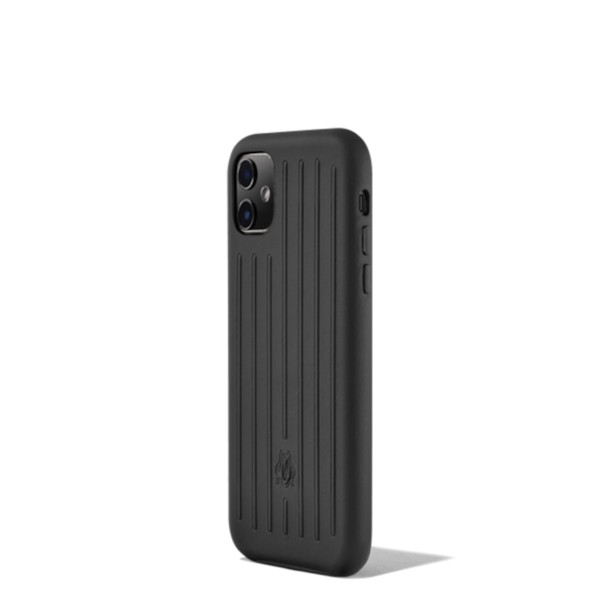Leather Black Case for iPhone 11
