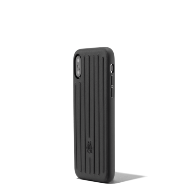 Leather Black Case for iPhone XS