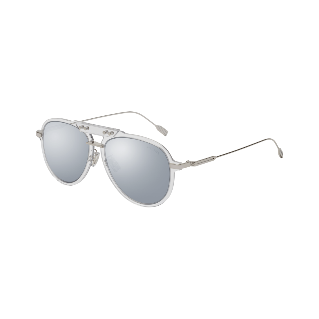 Pilot Transparent Sunglasses image number 2