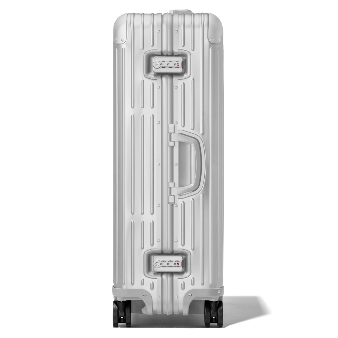 RIMOWA Original Check-in L Aluminum Suitcase Large Luggage - Black