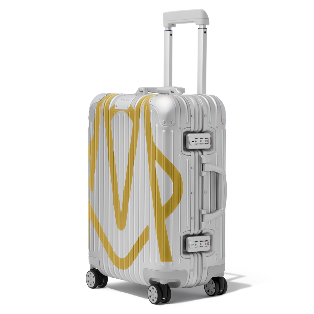 US-Exclusive Original Cabin Monogram Aluminum Suitcase