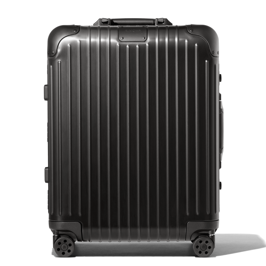Original Cabin Plus Aluminium Suitcase Black Rimowa