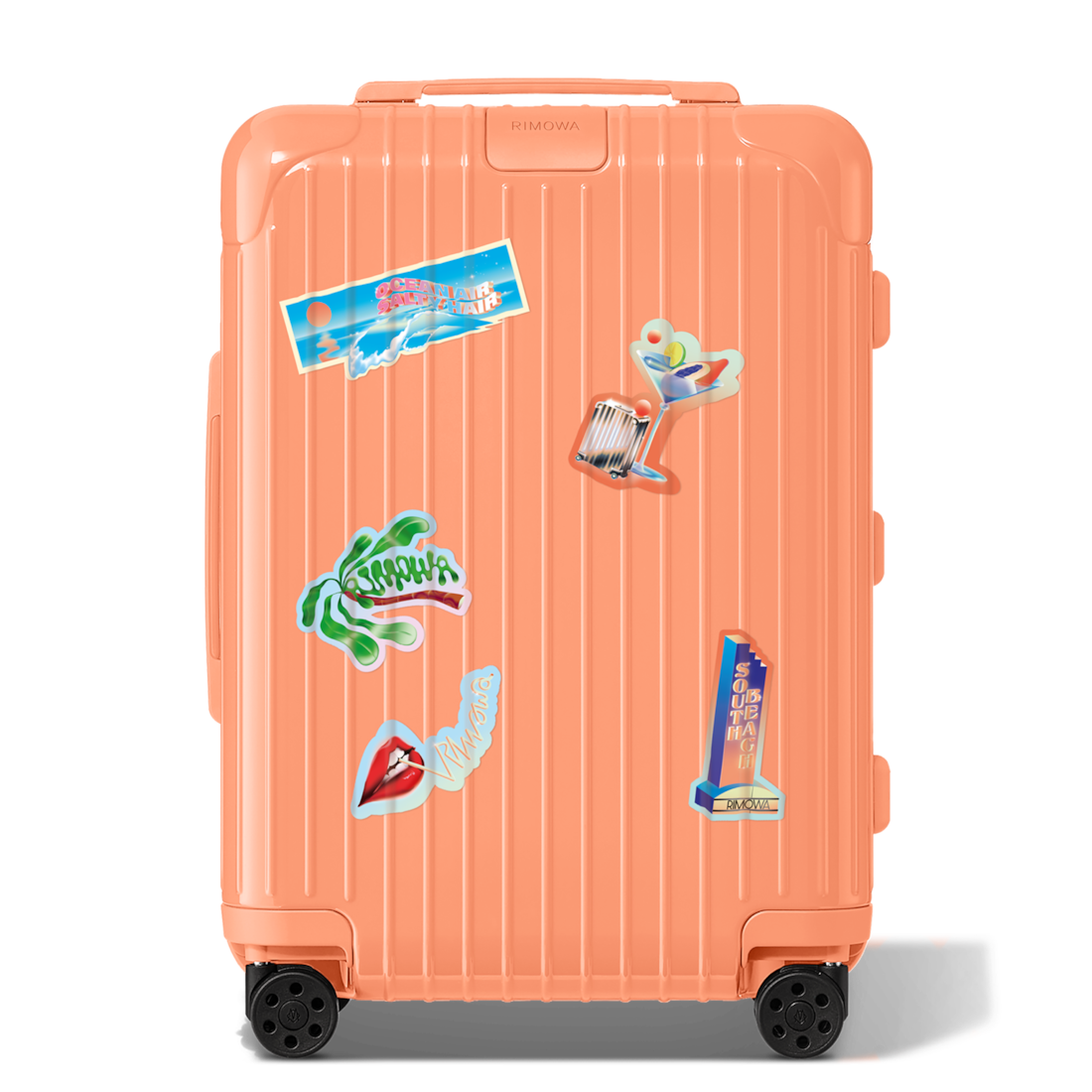 Miami Summer Stickers Set in Mint Papaya RIMOWA