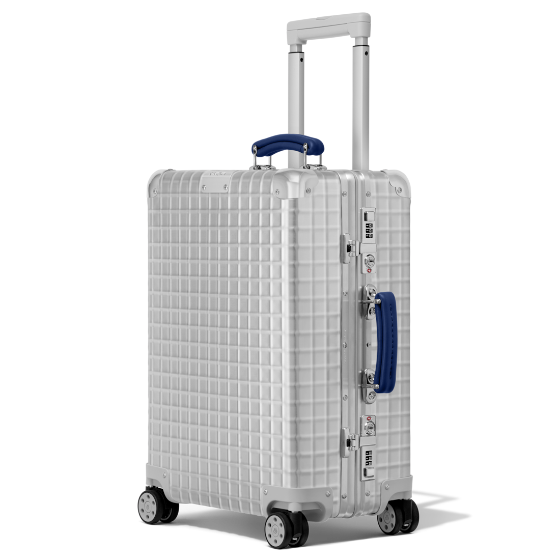 か*ゃ様 RIMOWA Vintage アルミ　キャリーケース Classic Aluminum Grid Cabin - 4-Wheels Silver Suitcase | RIMOWA