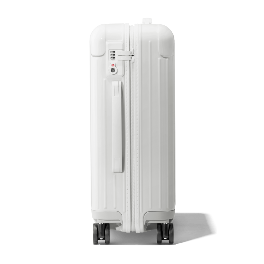 Essential Cabin S Lightweight Carry-On Suitcase | White Gloss | RIMOWA