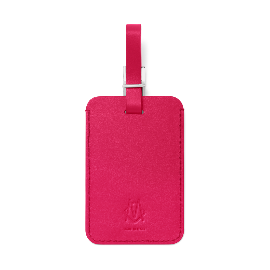 Orchid Pink Personalised Leather Luggage Tag | RIMOWA
