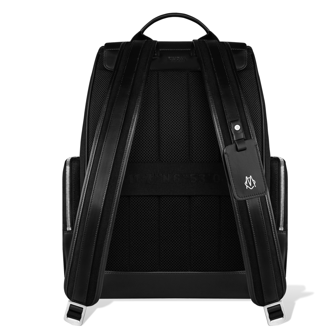 Flap Backpack Large in Leather & Canvas | Black | RIMOWA Flap Backpack Large in Leather & Canvas | Black | RIMOWA