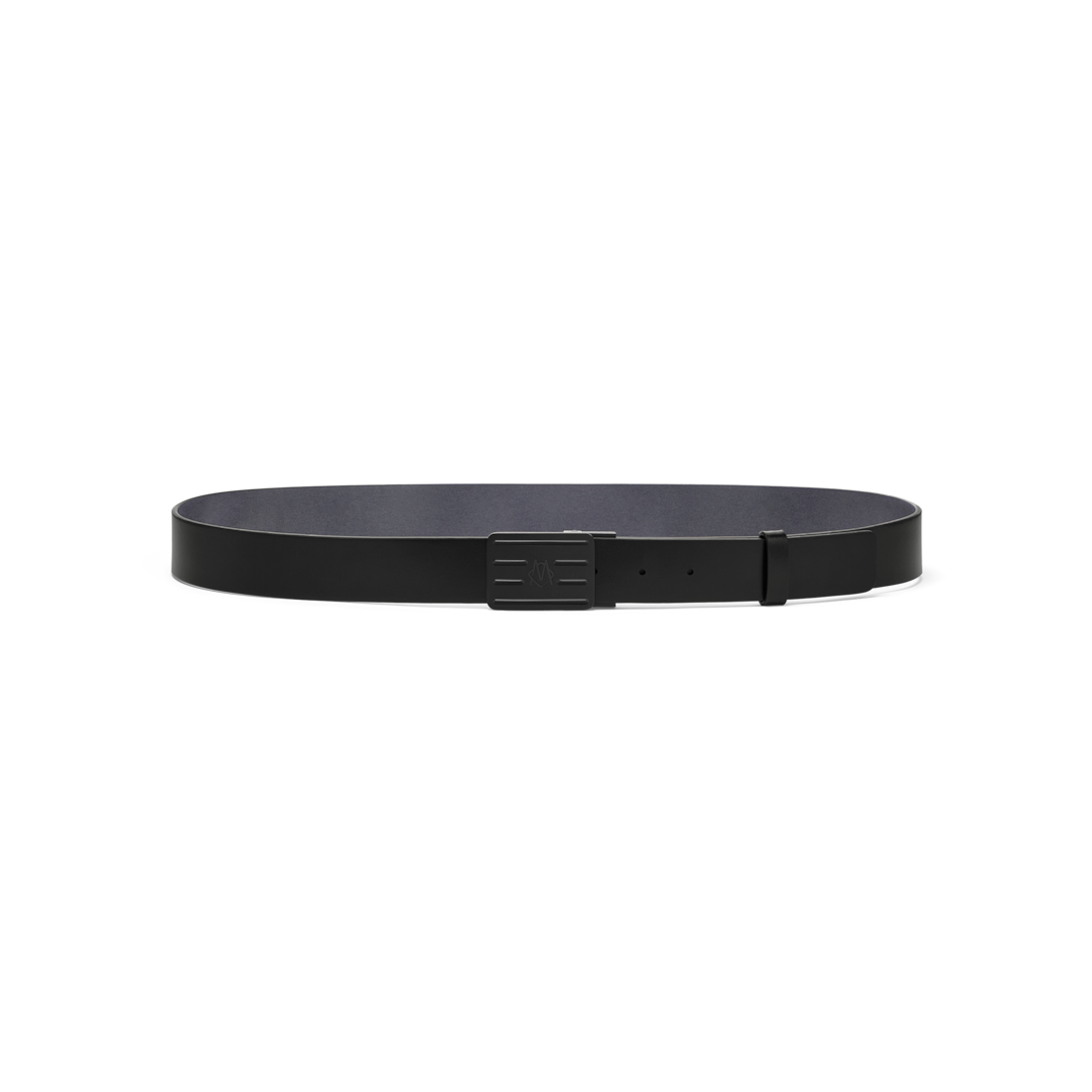 Reversible Leather Badge Belt image number 0