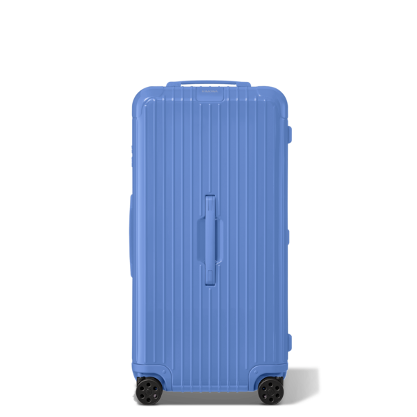 blue travel case luggage