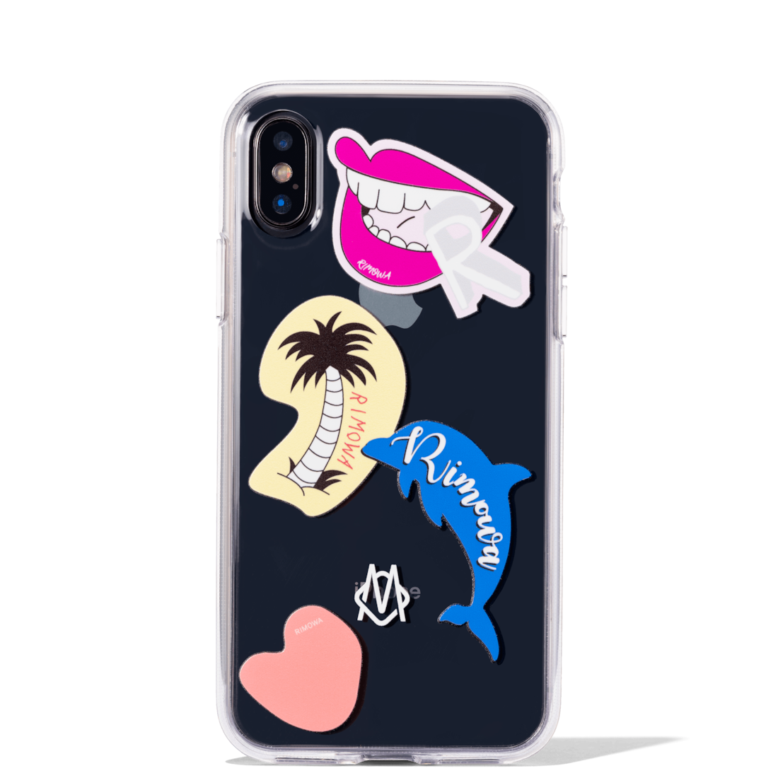 Transparent Stickers Case For Iphone Xs