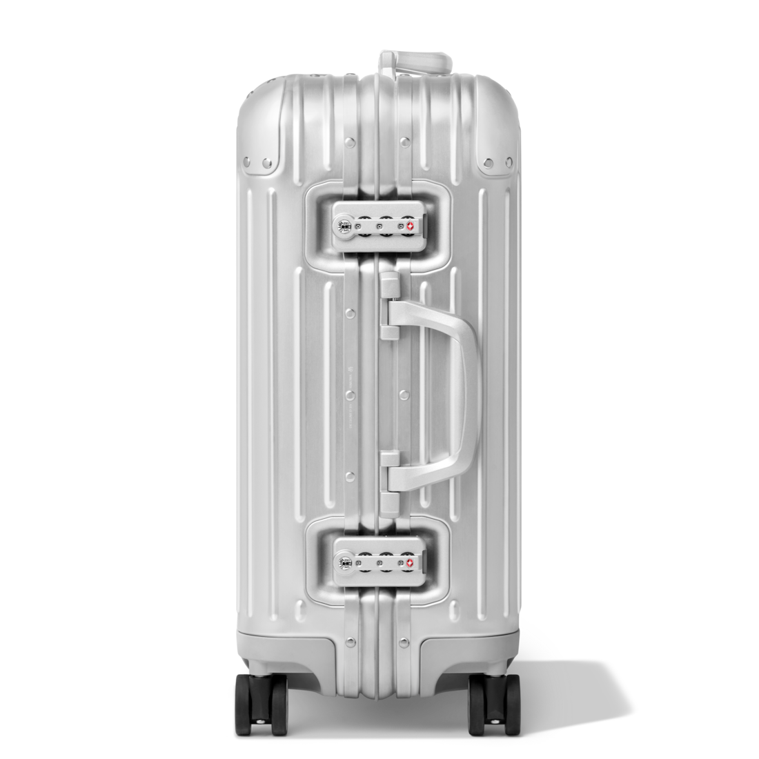 Rimowa Classic Cabin Carry-On Suitcase in Black - Aluminium - 21,7x15,8x9,1