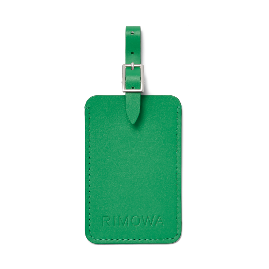 rimowa ネームタグ Clover Green Personalized Leather Luggage Tag | RIMOWA