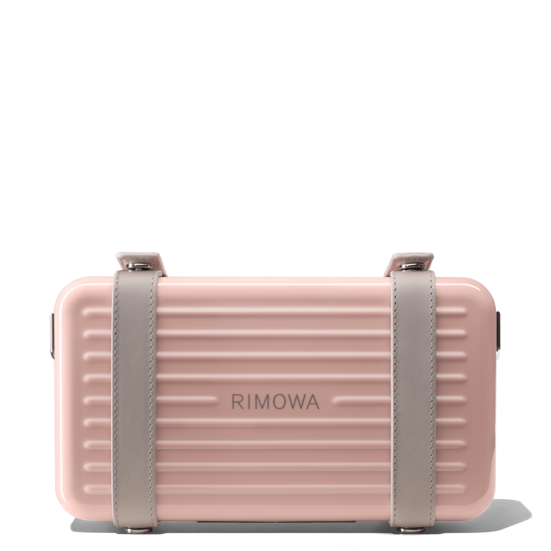 RIMOWARIMOWA Personal Polycarbonate Cross-Body Bag in Desert Rose Pink ...