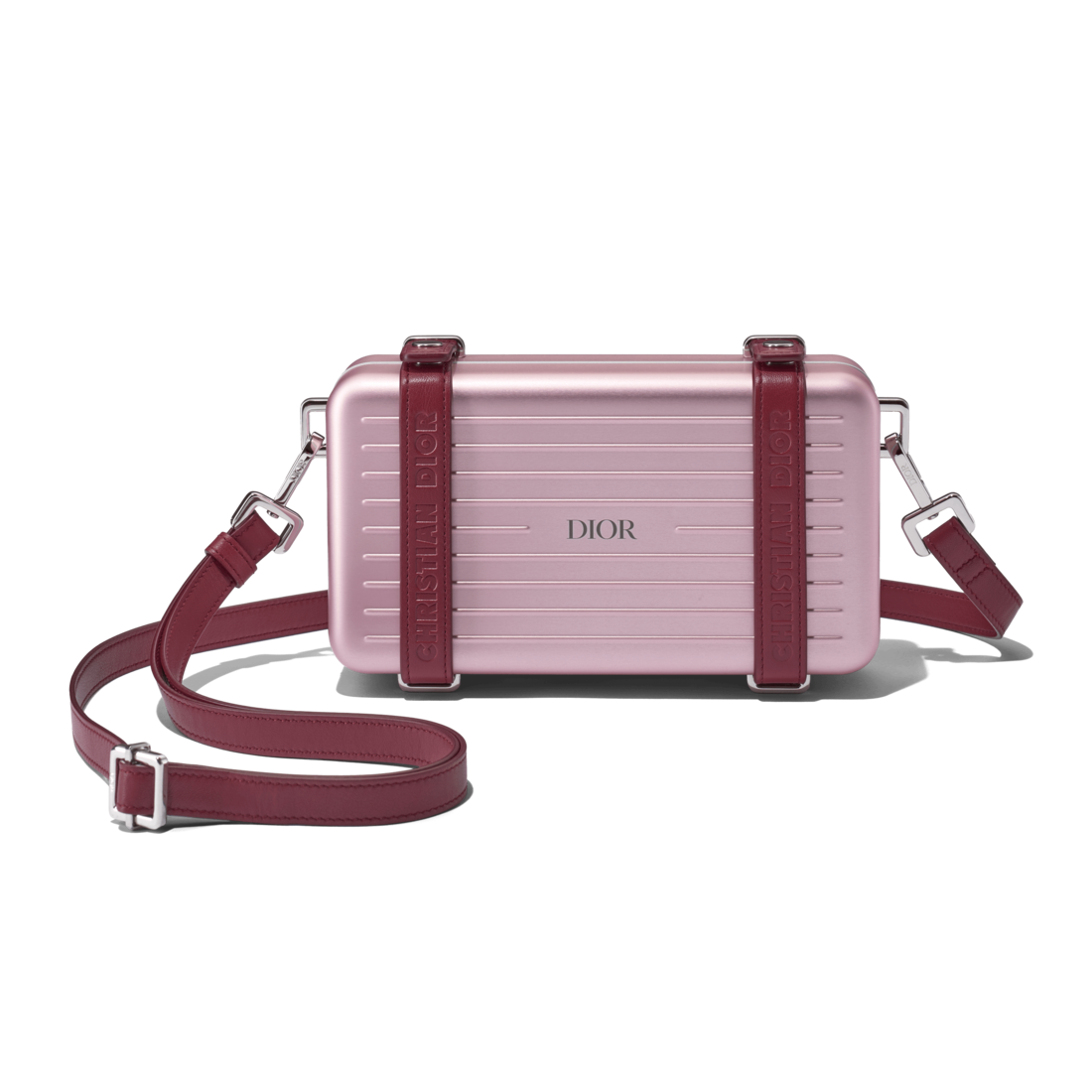 DIOR and RIMOWA Personal Cross-Body Clutch Bag in Pink | RIMOWA
