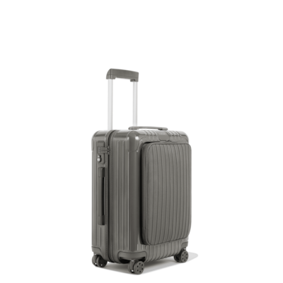 Essential Sleeve Cabin Plus Suitcase, Black