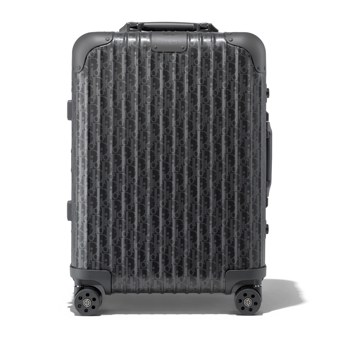 DIOR and RIMOWA Cabin Suitcase in Black 