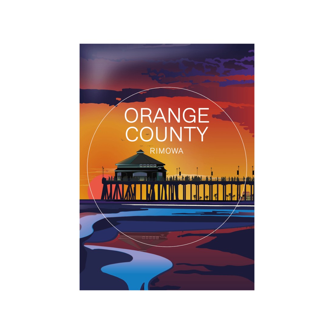 RIMOWA 스티커 Orange County