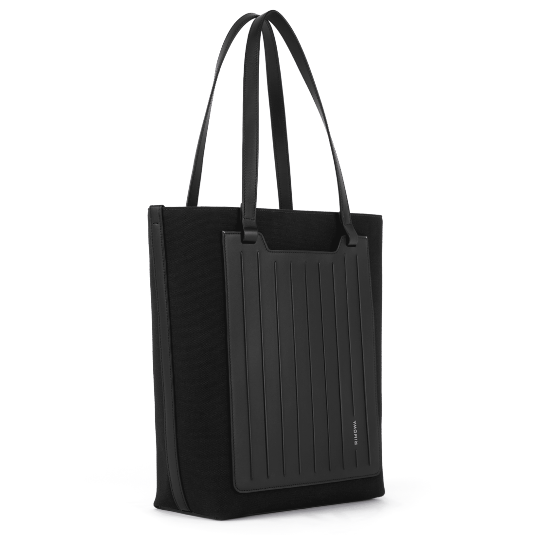 Shop Rimowa Canvas Vertikale Tote Bag In Schwarz