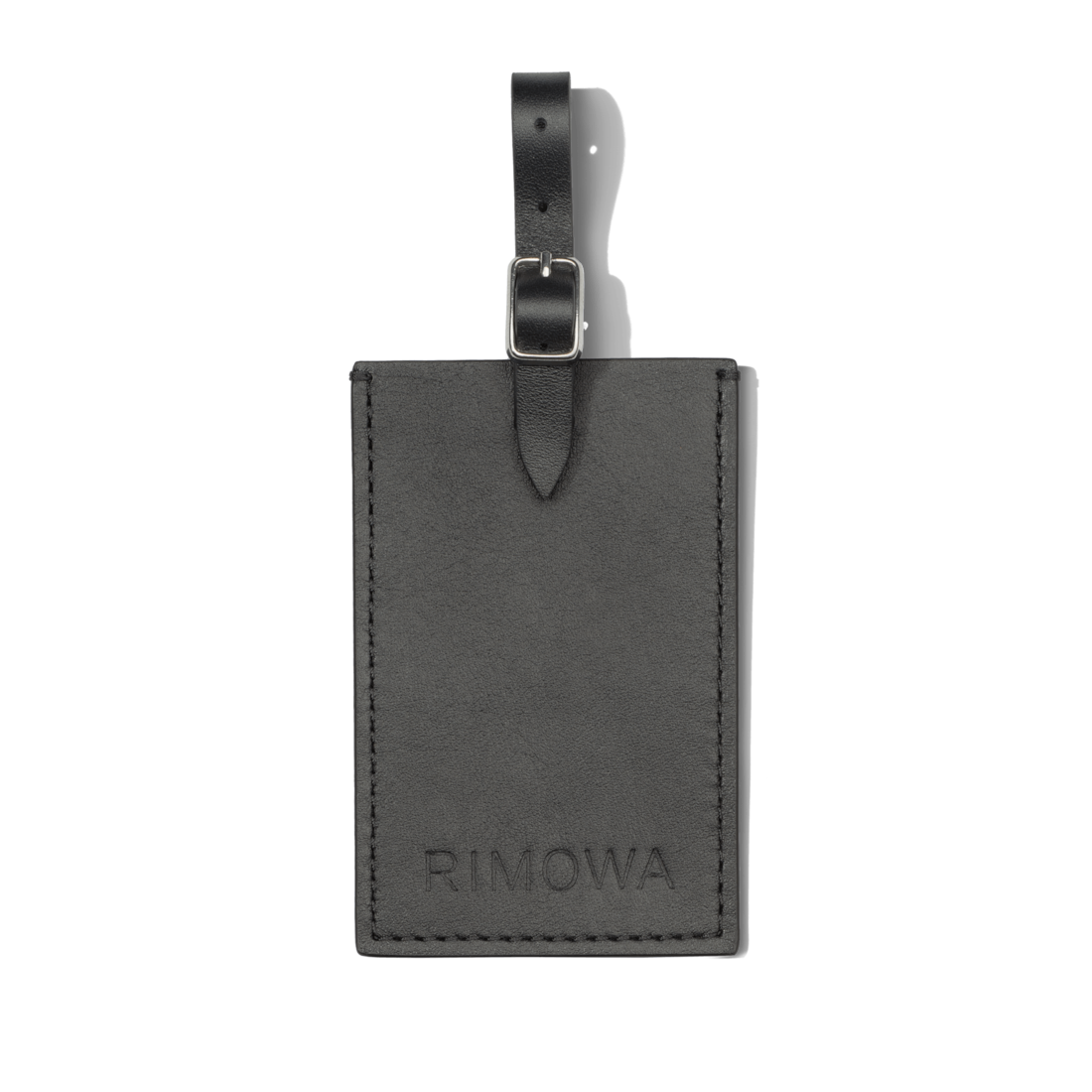 Black Personalized Leather Luggage Tag | RIMOWA