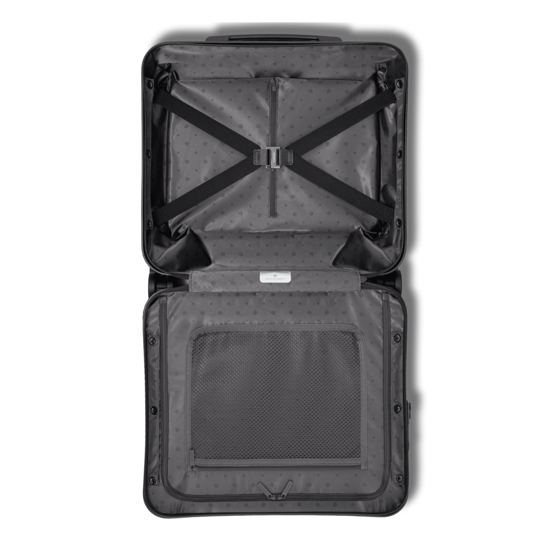 Essential Sleeve Compact Convertible Wheeled Briefcase Black