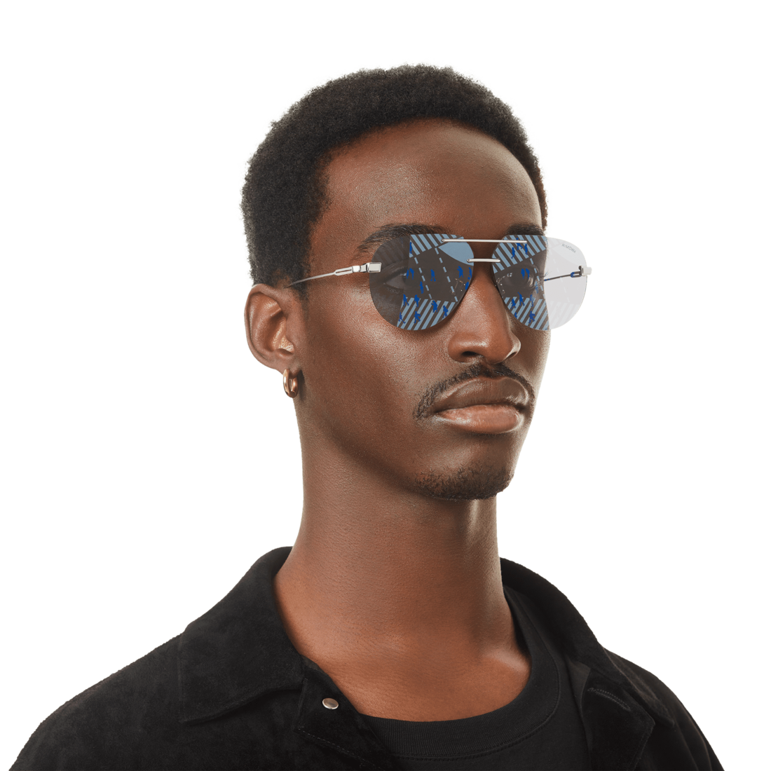 Pilot Rimless Sunglasses image number 1