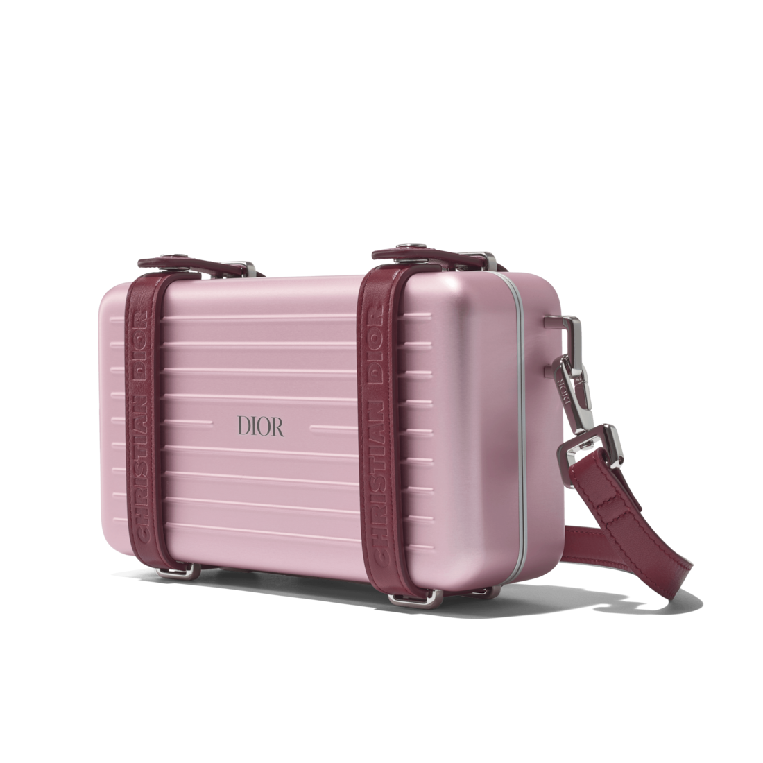 DIOR and RIMOWA Personal Cross-Body Clutch Bag in Pink | RIMOWA