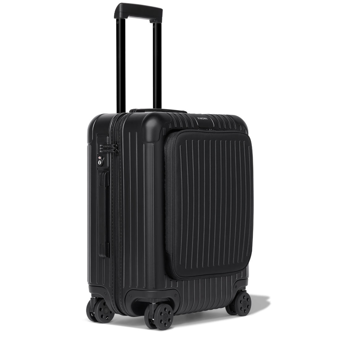 Shop Rimowa 22.1x17.8x9.9" In Black Matte