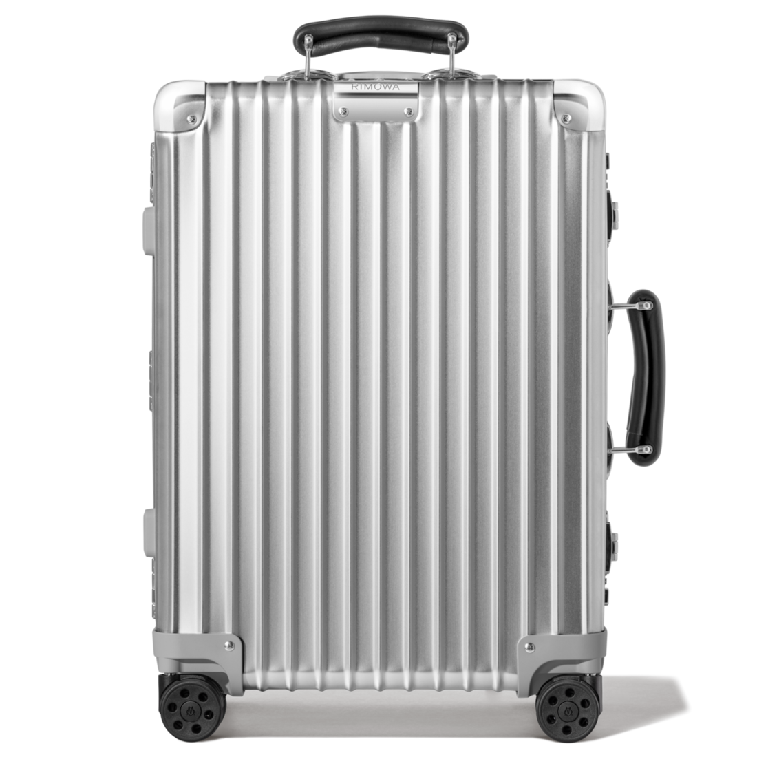 Rimowa Classic Cabin S Carry-on Suitcase In Silver - Aluminium - 21.7x15.8x7.9 - Customisable Luggage