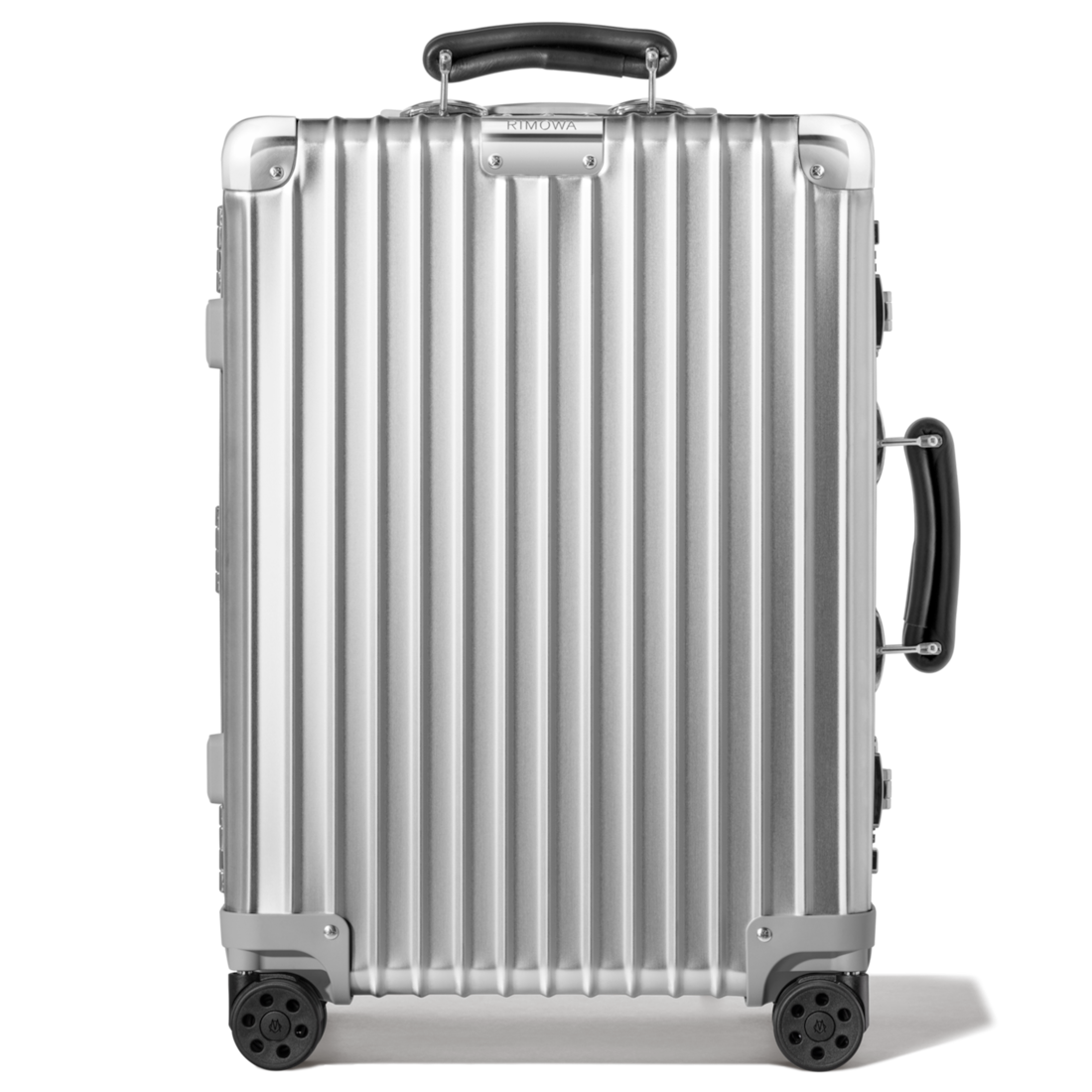 Rimowa Classic Cabin S Carry-on Suitcase In Silver - Aluminium - 21.7x15.8x7.9 - Customisable Luggage In Silber