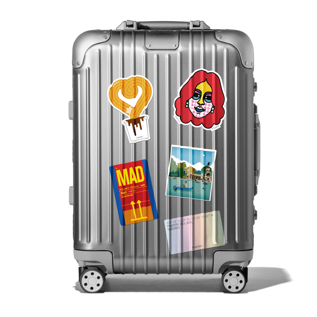 Madrid City Sticker Set