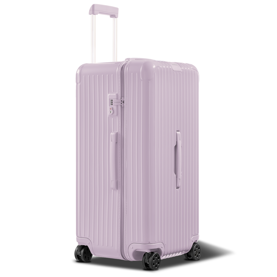 Essential Trunk Plus 光沢アルミニウム スーツケース