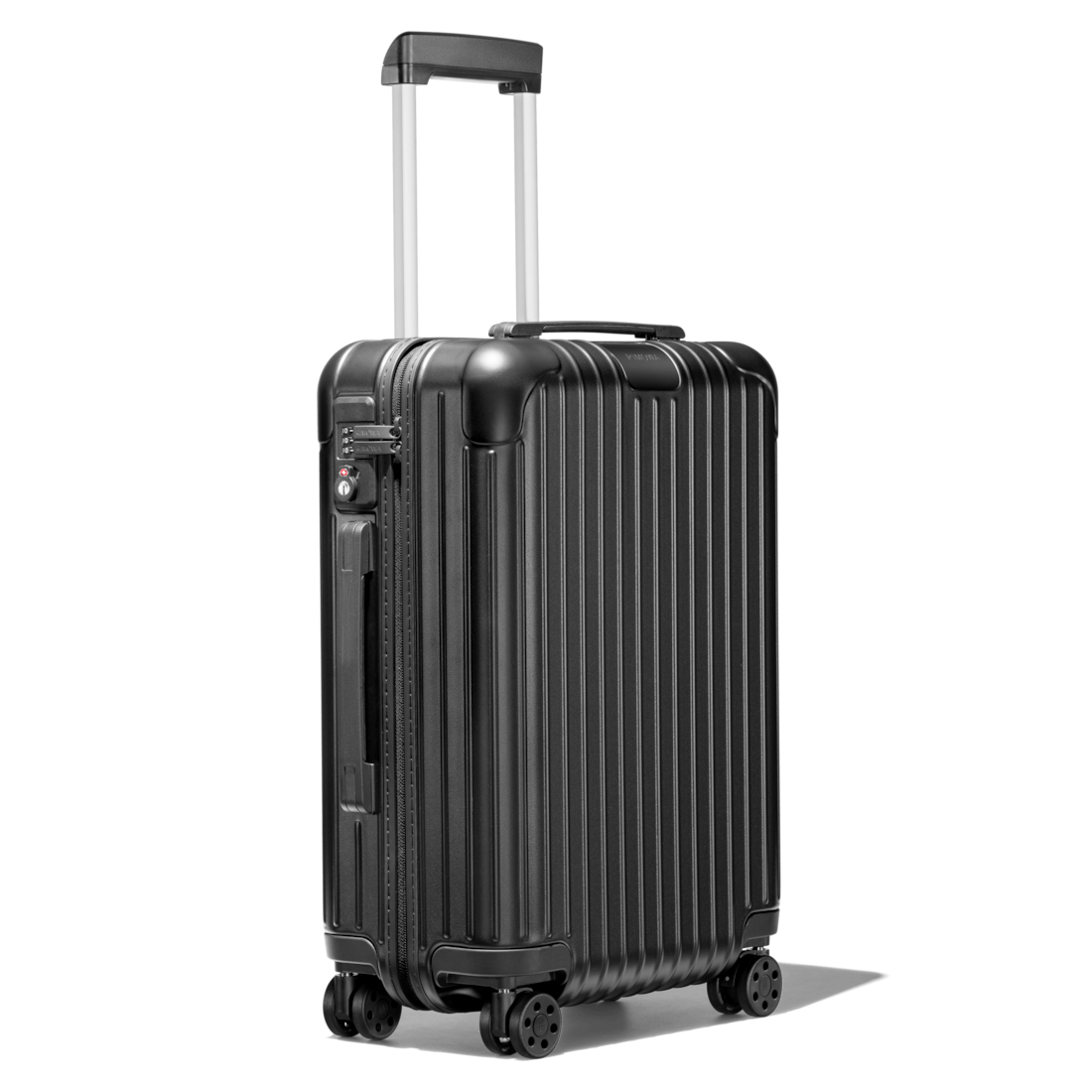 Essential Cabin Lightweight Carry-On Suitcase, Matte Black