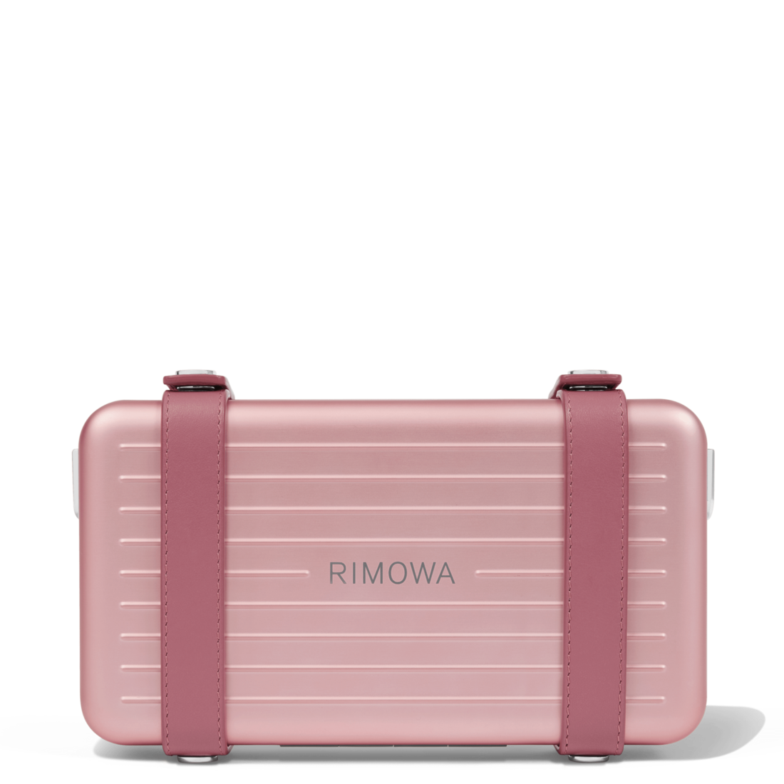 Personal アルミニウム製クロスボディバッグ